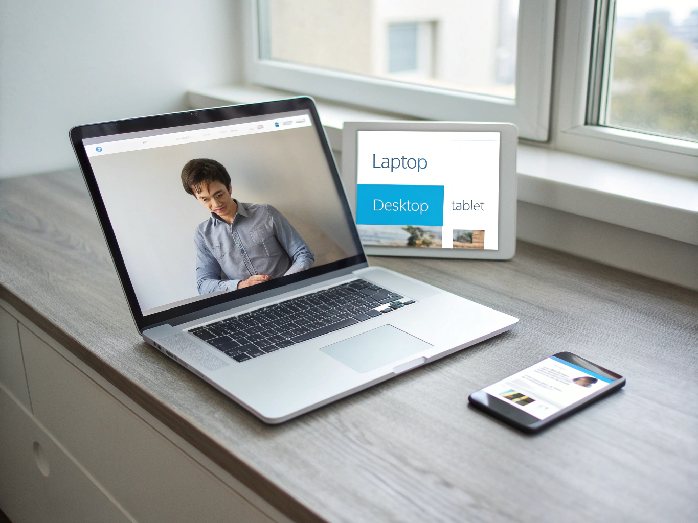 Modern Web Design Interface